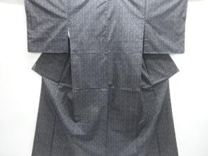 花菱模様織出し西陣伝承紬着物アンサンブル